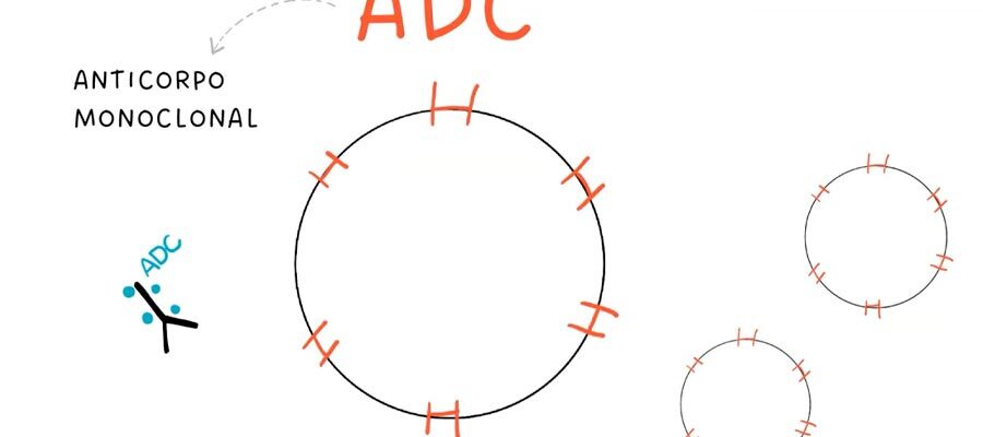 Ilustração explicando anticorpo monoclonal